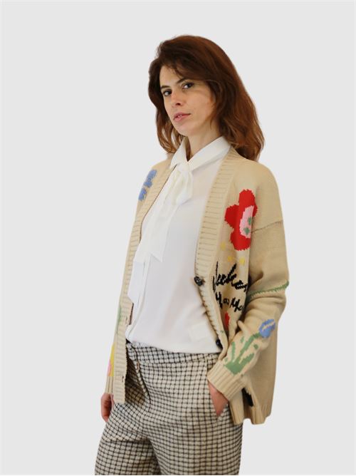 Patterned cotton cardigan MAXMARA WEEKEND | 2415341051600001
